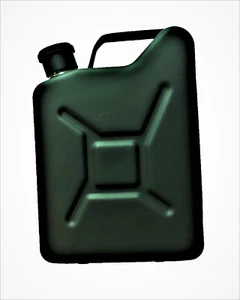 Frasco de cadera estilo lata de acero 5 oz - verde ejército, negro, plateado o azul - Imagen 1 de 11