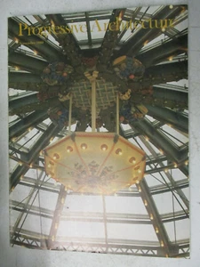 PROGRESSIVE ARCHITECTURE MAGAZINE NOV 1980 ARCADE SQUARE DAYTON OHIO LOZENZ - Picture 1 of 2