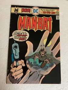 MAN-BAT #2 F DC COMICS EDAD DE BRONCE 1976 - Imagen 1 de 2