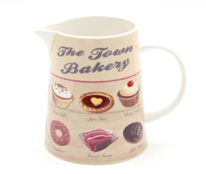 Retro Vintage Style Martin Wiscombe Large TOWN BAKERY Ceramic Jug - 750ml - Picture 1 of 1