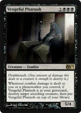 1x VENGEFUL PHARAOH - Zombie - M12 - MTG - Magic the Gathering - NM