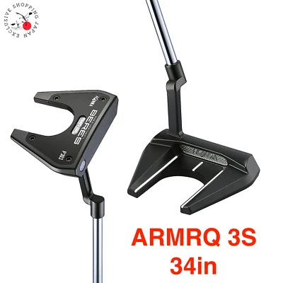 HONMA Golf Beres P303 Putter ARMRQ 3S Graphite Shaft Black 34" MADE-TO-ORDER - Image 1 of 4