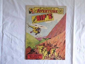 RARE - BD - 1954 - N°3 - JACK BIP'S ENVOYE SPECIAL - LE JOURNAL DE L'AVENTURE - - Picture 1 of 9