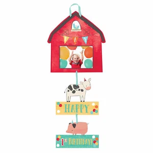Barnyard Birthday Photo Sign - Picture 1 of 1