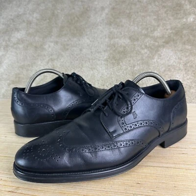 TOD’S Wingtip Oxfords Brogues Mens Dress Shoes US 9.5 A Extra Narrow Lace Up - Image 1 of 4