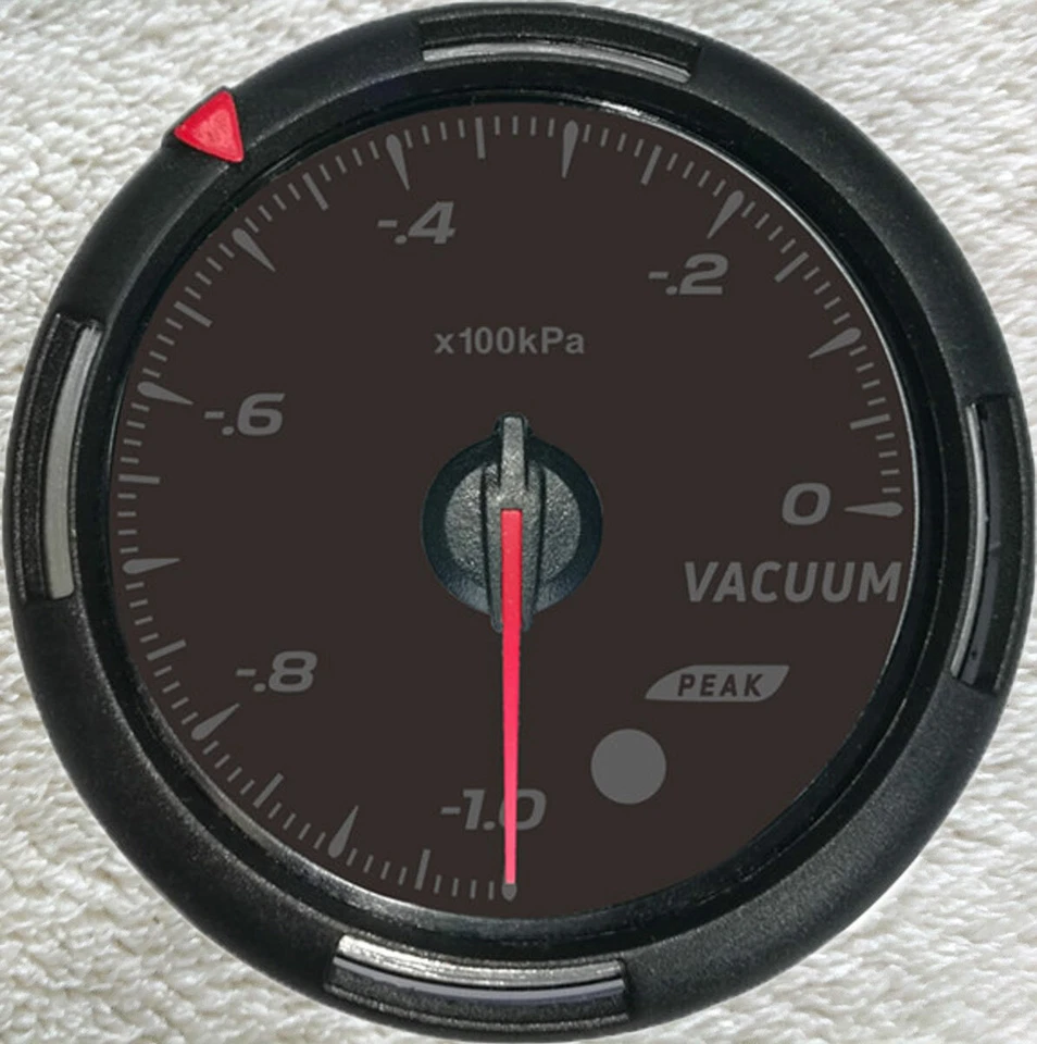 Vacuum Gauge With sender -100-0Kpa 2-3/8"/60mm 64 backlight Colors for Car 12V - Image 1 of 4