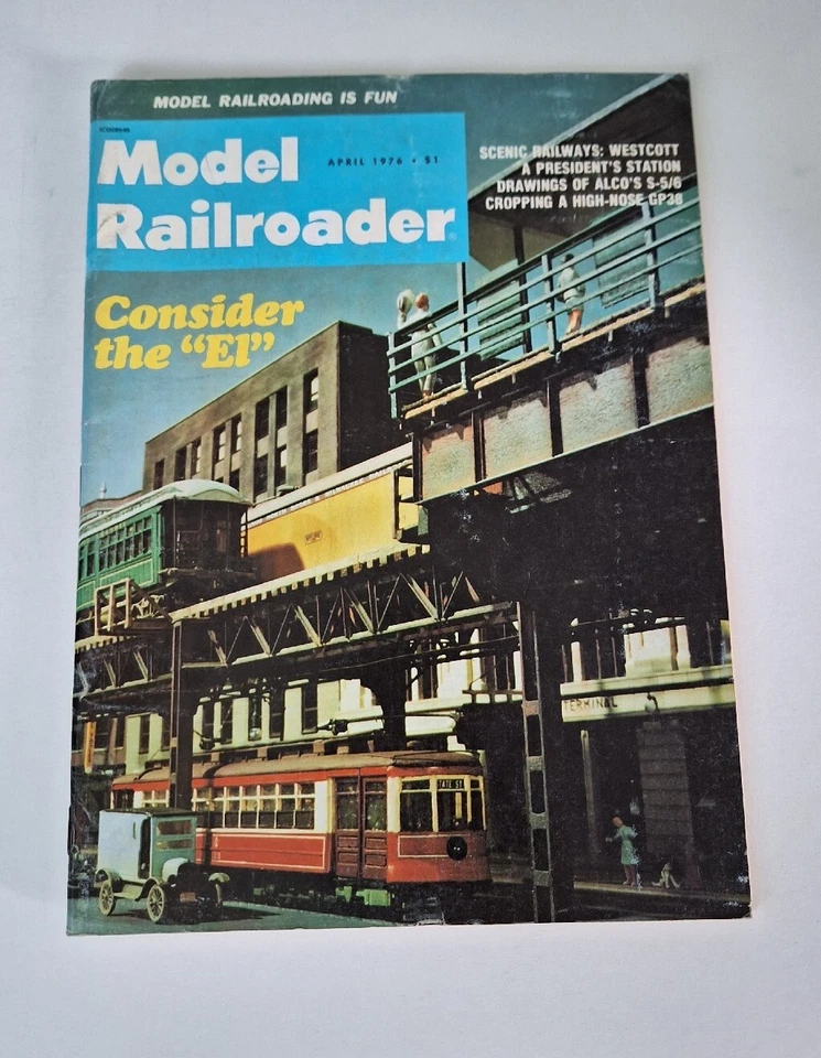 Model Railroader Magazine April 1976 - Image 1 of 2