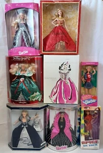 Lote de 8 muñecas de moda NrfB: 7 muñecas Barbie Mattel + 1 muñeca Spice Girls / embalaje original - Imagen 1 de 17