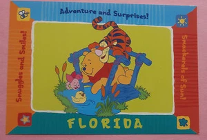 Tigger Pooh & Roo - Adventures Surprises in Florida - Unused Disney Postcard - Imagen 1 de 2
