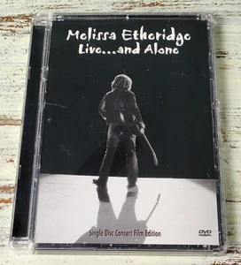NM Melissa Etheridge - Live... and Alone (2002) DVD, Authentic US Release - Picture 1 of 3