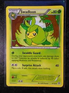 Swadloon 9/135 Pokemon card BW Plasma Storm uncommon NM - Picture 1 of 1