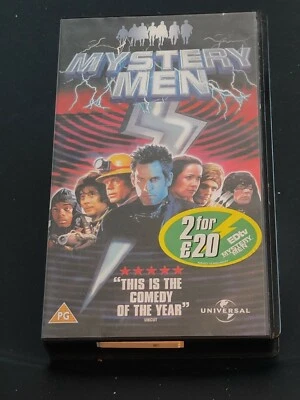 Mystery Men, (VHS 2000) Ben Stiller, Hank Azaria, Kel Mitchell FREE POSTAGE - Image 1 of 3