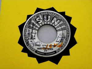JERRY LEE LEWIS ~ SWEET LITTLE SIXTEEN~ PROMO ~~HOW'S MY EX ~ ROCKABILLY 45 - Bild 1 von 2