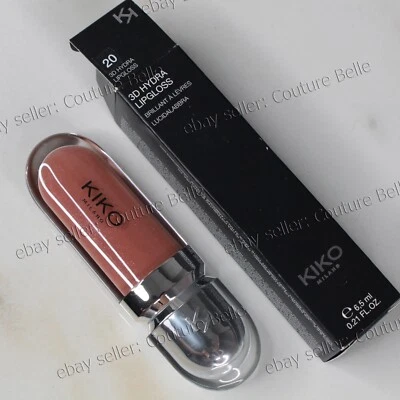 Brillo Labial Italia Milano 3D Hydra en 20 CASTAÑO Brillo Nuevo con Caja Foto 1 de 4