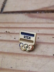 PIN'S Pins Pin REVERS JO Olympische Spiele Kreditkarte "VISA" - Bild 1 von 2