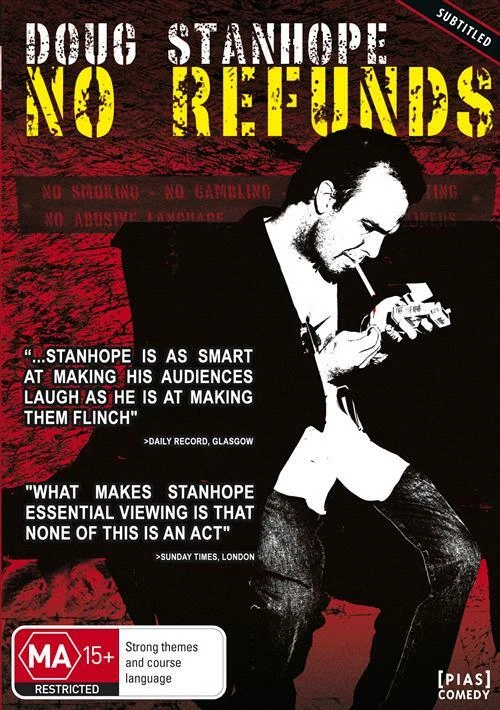 Doug Stanhope - No Refunds (DVD, 2009) - Region Free - Image 1 of 1