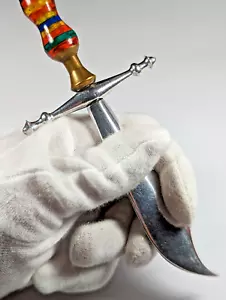 ππ COLTELLO DA PENNA fatto a mano Prigione ITK URSS ππβ
Arte Prigioniera Sovietica β
- Foto 1 di 17