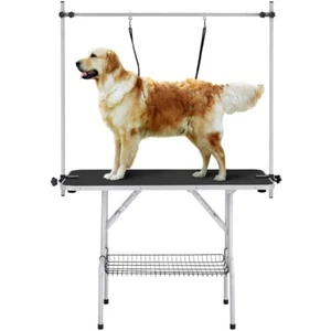 177cm Large Pet Grooming Table for Dogs/Cats/Pet Beauty w/Basket/Noose Tools - Picture 1 of 24