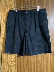 Polo Ralph Lauren Seersuckers Shorts Blue Green Men’s 38x Zip Fly Golf Preppy - Picture 1 of 13