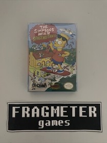 The Simpsons: Bart vs. the Space Mutants NES CIB Complete In Box