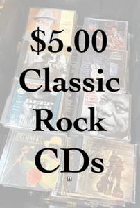 $5.00 Classic Rock CDs - Acceptable to Like New - Buy 4+ @50% Off - Minooka - Picture 1 of 1