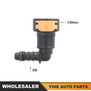 Fuel Line Quick Connector Car Pipe Fittings Fuel Quick Connector 7.89mm-ID8 - Imagen 1 de 3