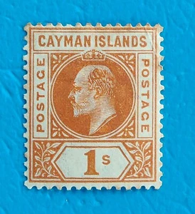 CAYMAN ISLANDS 1901 1er postfrisch mit Scharnierrest - Bild 1 von 2