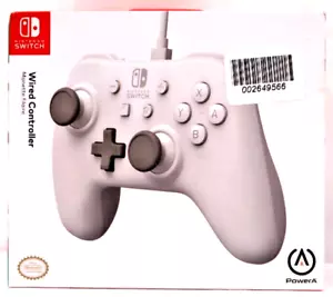 PowerA Nintendo Switch kabelgebundener Controller weiß versiegelt abnehmbares 10 Fuß Kabel - Bild 1 von 4