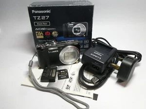 Panasonic Lumix TZ27 14.1MP 20x Leica Digital Superzoom Camera & 8GB SD - Picture 1 of 16