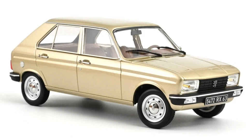 Peugeot 104 Gr 1981 Beige Metallic 1:18 Model 184904 NOREV - Immagine 1 di 1