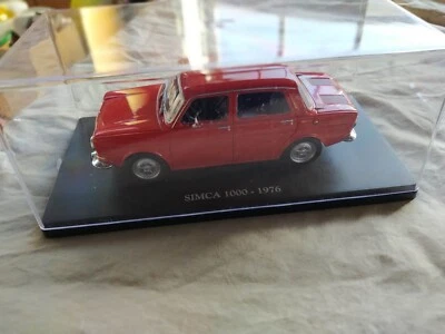 Simca 1000 1976  rosso 1/24 - Immagine 1 di 3