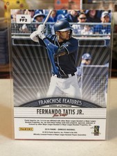 2019 Donruss Franchise Features Rapture #2 Lindor/Fernando Tatis Jr. NMMT