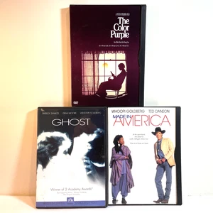 THE COLOR PURPLE / GHOST / MADE IN AMERICA (DVD Lot) Whoopi Goldberg - Comedy - Picture 1 of 11