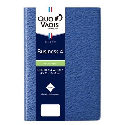 QUOVADIS Blue Ocean Business 4/Anpara Diary Starting April 2025 Weekly Vert 917 - Image 1 of 4