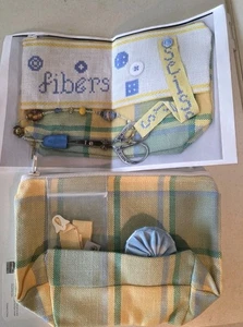 A Pocketful of Fibers Still Stitching Cross Stitch Kit Susan Greening Davis - Picture 1 of 2