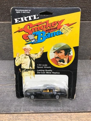 NEW! 1980 ERTL  Smokey And The Bandit 1:64 Firebird Trans Am Black 13A - Image 1 of 4