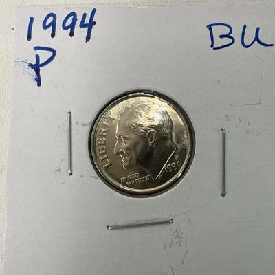 1994-P Roosevelt Dime BU (Brilliant Uncirculated) Philadelphia Mint - Image 1 of 3