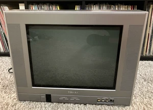 Toshiba 14" 14AF44 CRT TV Component AV S-Video Retro Gaming TV Tested BEAUTIFUL - Picture 1 of 10