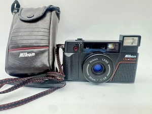Nikon L35AF2 L35 AF2 Pikaichi 35mm Point and Shoot Film Camera Japan CLEAN - Picture 1 of 23