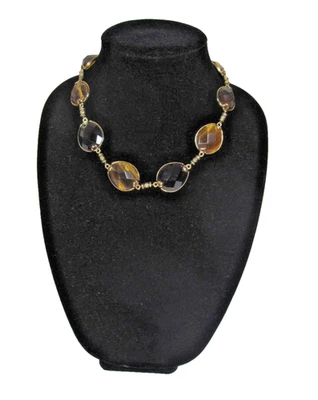 Collar Gargantilla Piedra Moda Tonos Marrón BANANA REPUBLIC Foto 1 de 4