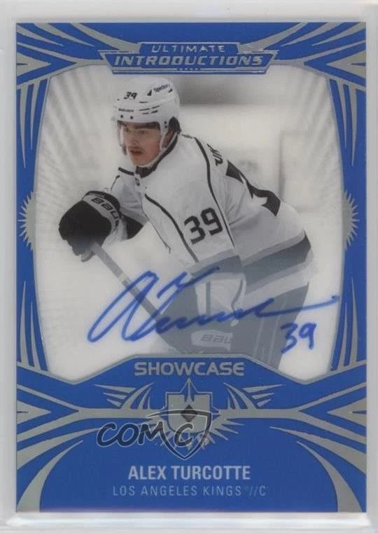 2021-22 Ultimate Collection Introductions Showcase Alex Turcotte Rookie Auto RC - Image 1 of 2