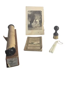 Vintage 5pc Antique and Vintage Miscellaneous Office Lot - Picture 1 of 6