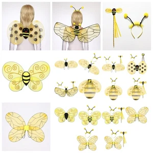 Adults Kids Fairy Stick Party Headband Headwear Celebration Bee Wings Halloween - Picture 1 of 113