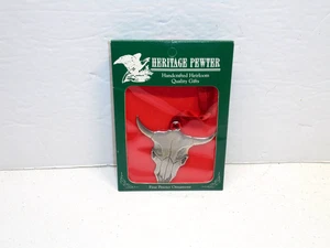 Zinn Totenkopf Südwesten Weihnachtsschmuck - Bild 1 von 3