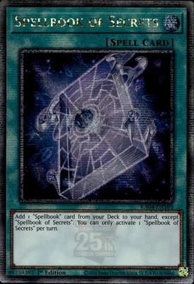 Spellbook of Secrets 1st Ed Quarter Century RA04-EN189  Yu-Gi-Oh! - Image 1 of 2