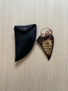 TNG Ocarina Musical Instrument Triple/Alto/Brown Gold C Key AC Multiple Tubes - Picture 1 of 13