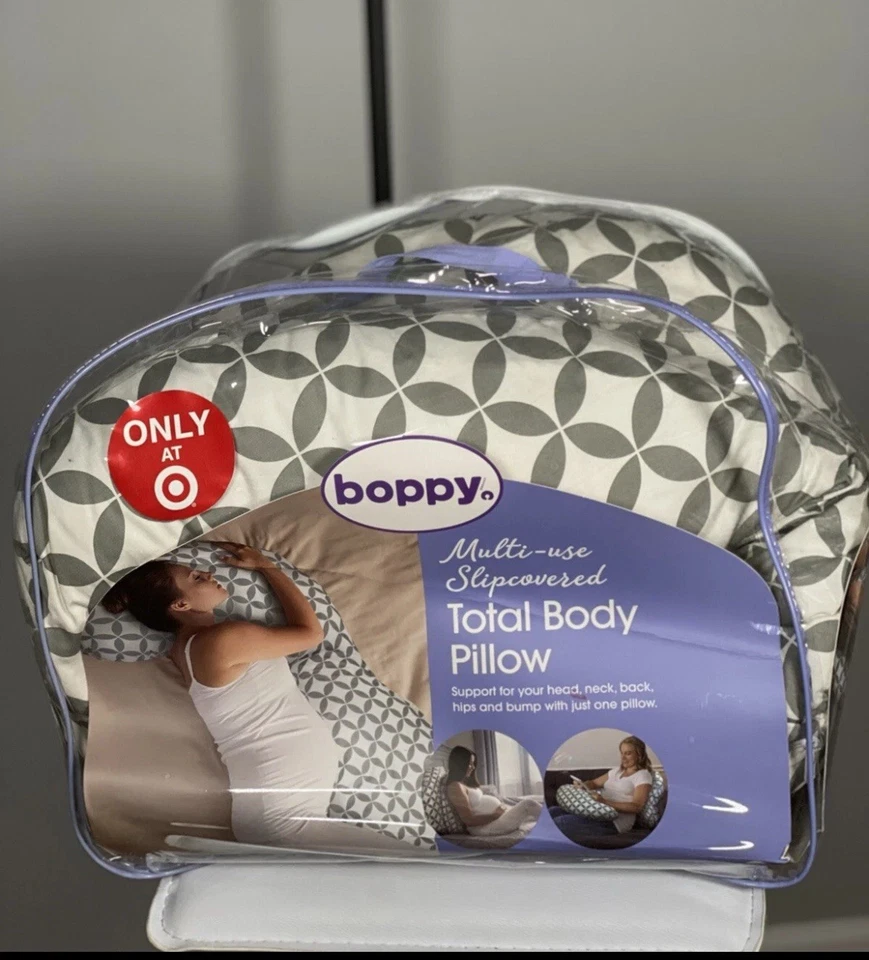 Boppy Total Body Pregnancy Pillow, Multi-use Slipcovered, Postpartum Pillow - Image 1 of 1