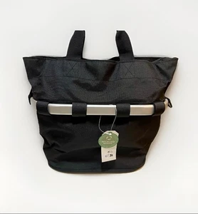 KLICKfix 0309S City-Tasche – Reisenthel Bikebasket, Schwarz, Oval 34x31x17,5 cm - Bild 1 von 3