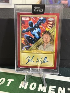2025 Topps Marvel Mint ZEB WELLS Red Refractor Artist Auto 2/5 Encased - Bild 1 von 2