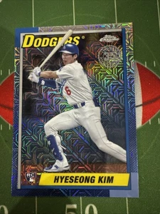 Hyseong Kim RC - 1990 CHROME SILVER MOJO REFRACTOR #T90C-143 2025 Topps Series 2 - Bild 1 von 4